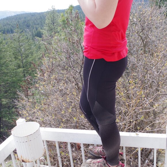 Black Perflex Size Medium Leggings - Picture 5 of 7